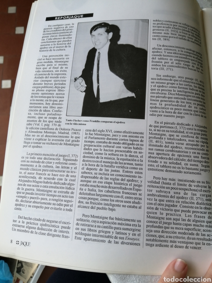 Libros de segunda mano: JAQUE. EL FIN DEL CISMA. NUEVA EPOCA. N&deg;391. - Foto 3