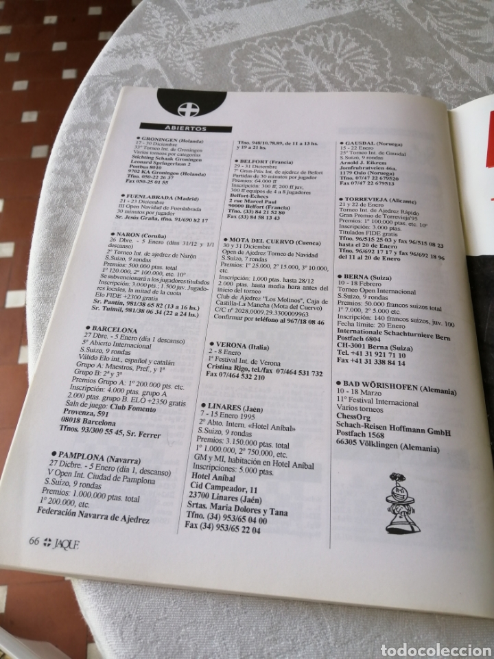 Libros de segunda mano: JAQUE. EL FIN DEL CISMA. NUEVA EPOCA. N&deg;391. - Foto 7