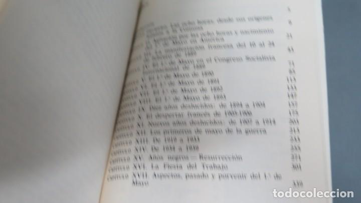 Libros de segunda mano: HISTORIA DEL 1 DE MAYO. DOMMANGET - Foto 2
