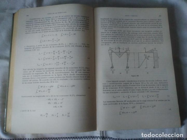 Libros de segunda mano: 31-TEORIA DE LAS ESTRUCTURAS, Timoshenko y Young, 1976 - Foto 7