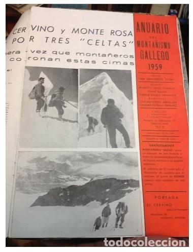 Libros de segunda mano: MONTA&Ntilde;EROS CELTAS. ANUARIO. 1959. RARO - Foto 2