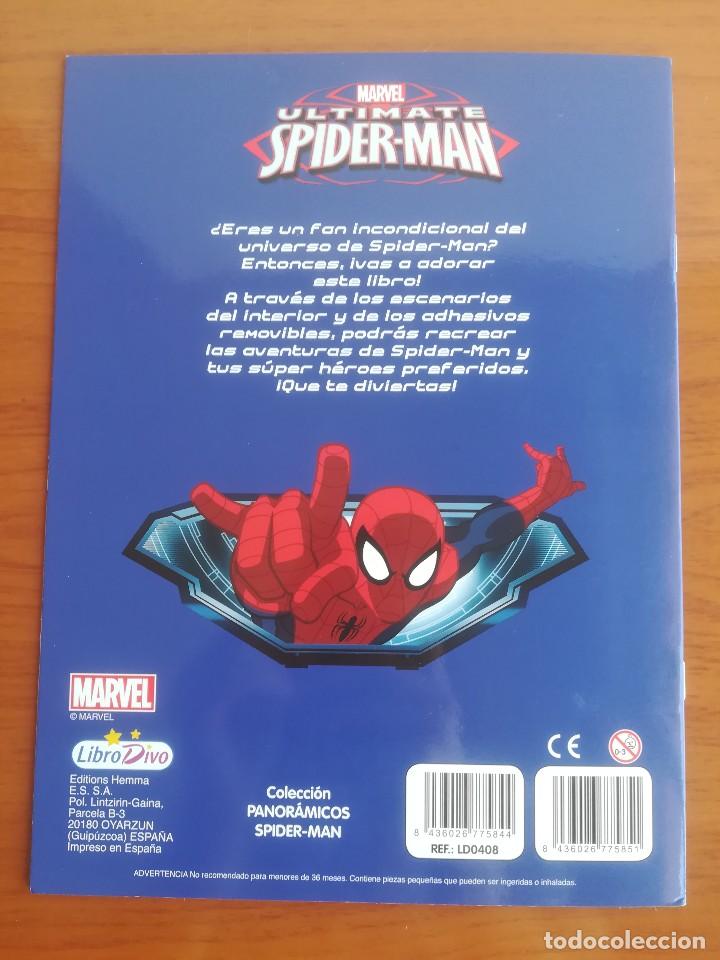 Libros de segunda mano: CUADERNILLO COMPLETA EL MUNDO DE SPIDER-MAN VOLUMEN 2 CON PEGATINAS - Foto 9