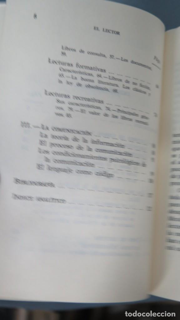 Libros de segunda mano: EL LECTOR LA LECTURA LA COMUNICACI&Oacute;N. ESCOLAR - Foto 3