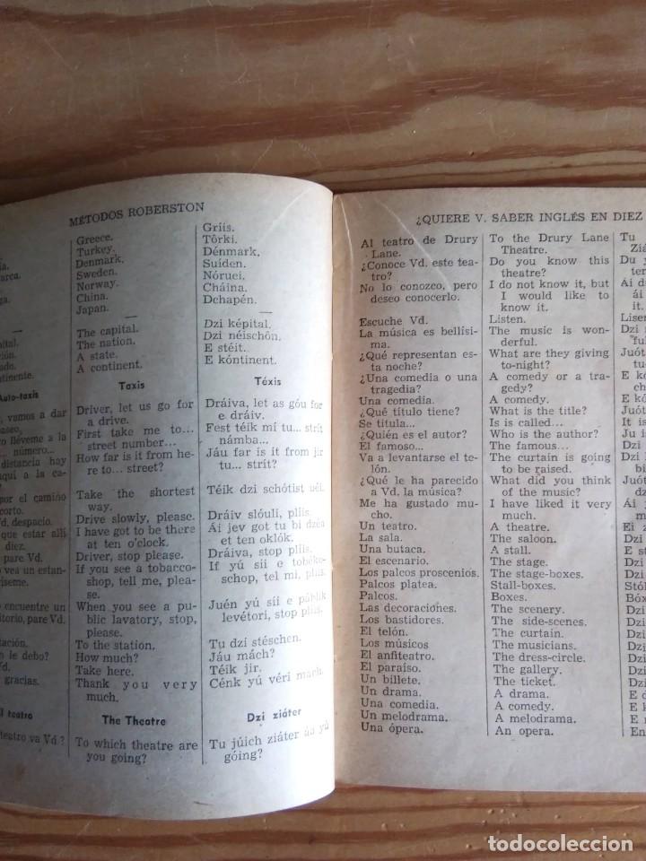 Libros de segunda mano: &iquest;QUIERE V. SABER INGL&Eacute;S EN 10 DIAS? - Foto 4