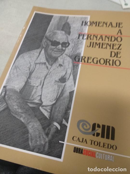 Libros de segunda mano: Homenaje a Fernando Jim&eacute;nez de Gregorio - Caja Toledo - Foto 1