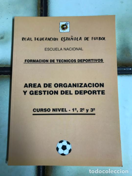 Libros de segunda mano: &Aacute;rea de organizaci&oacute;n y gesti&oacute;n del deporte. Curso Nivel 1, 2 y 3. Formaci&oacute;n t&eacute;cnicos deportivos