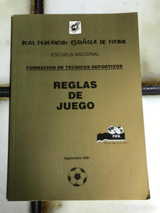 Libros de segunda mano: Reglas de Juego. Formaci&oacute;n de t&eacute;cnicos deportivos. - Foto 1
