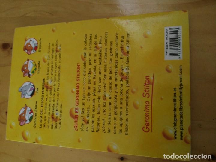 Libros de segunda mano: LA ISLA DEL TESORO FANTASMA - STILTON, GERONIMO - Foto 2