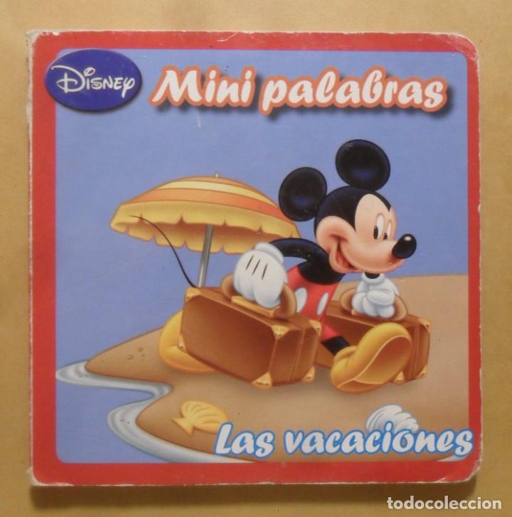 Libros de segunda mano: MINI PALABRAS - LAS VACACIONES - DISNEY - Foto 1