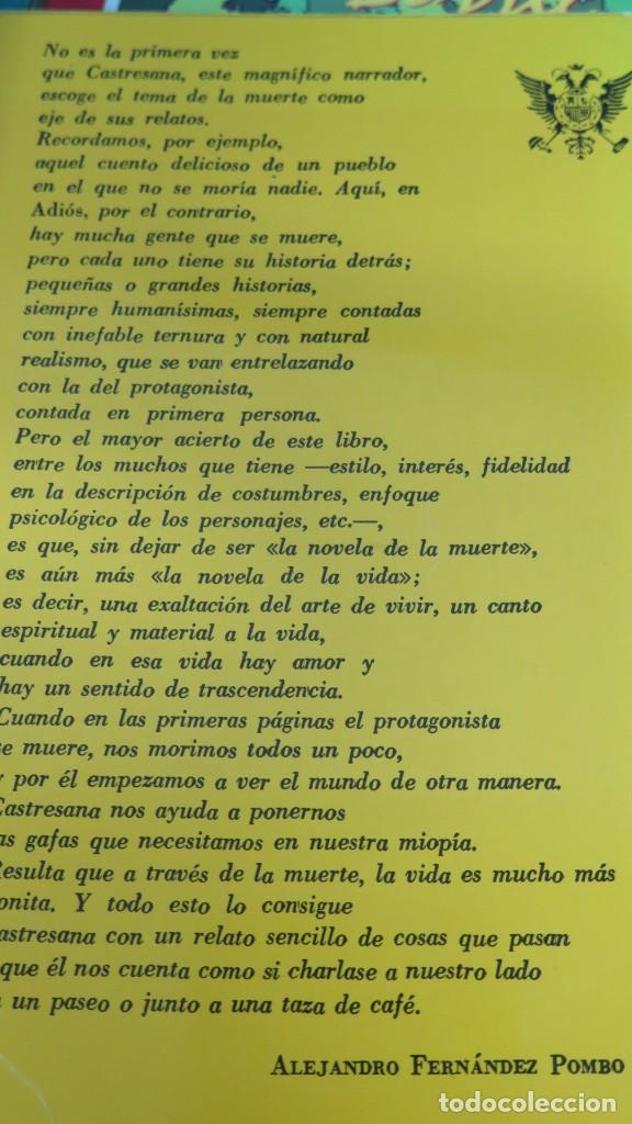Libros de segunda mano: ADIOS. LUIS CASTRESANA - Foto 2
