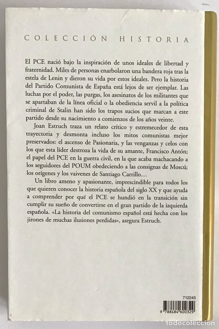 Libros de segunda mano: HISTORIA OCULTA DEL PCE / JOAN ESTRUCH / TEMAS DE HOY - Foto 8