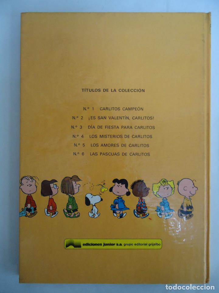 Libros de segunda mano: CARLITOS CAMPEON, DE CHARLES M. SCHULZ. EDICIONES JUNIOR S.A.. A&Ntilde;O 1980 - Foto 4