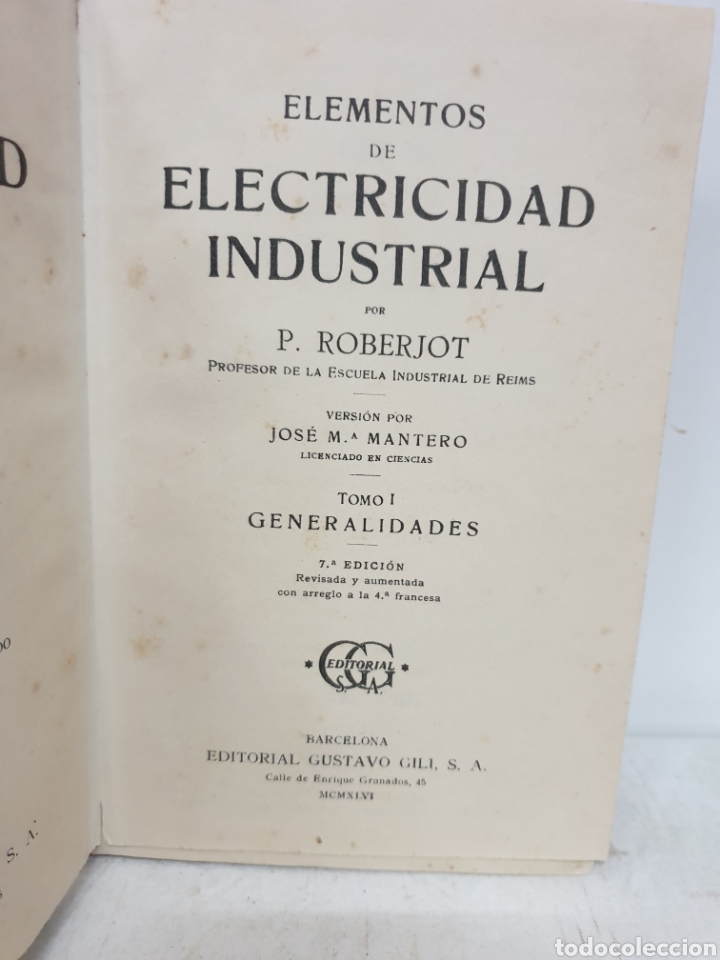 Libros de segunda mano: ELECTRIDAD INDUSTRIAL 1946 - Foto 4