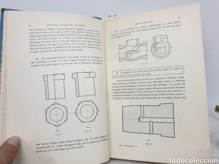 Libros de segunda mano: DIBUJO DE MAQUINAS 1952 - Foto 5