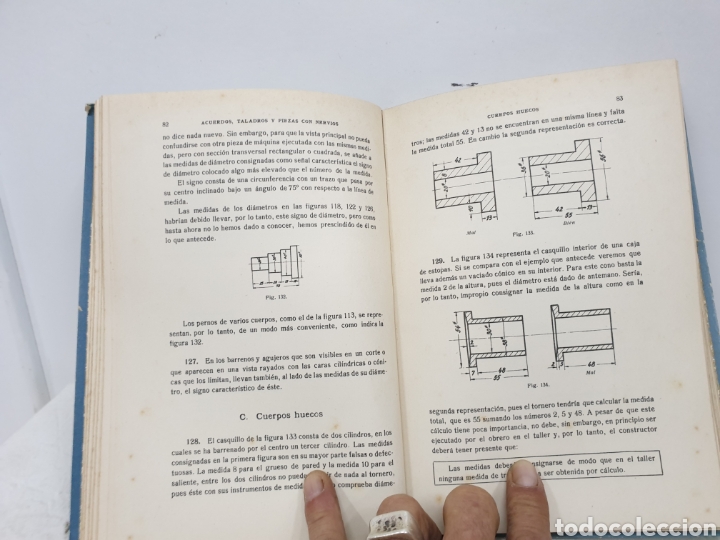 Libros de segunda mano: DIBUJO DE MAQUINAS 1952 - Foto 6
