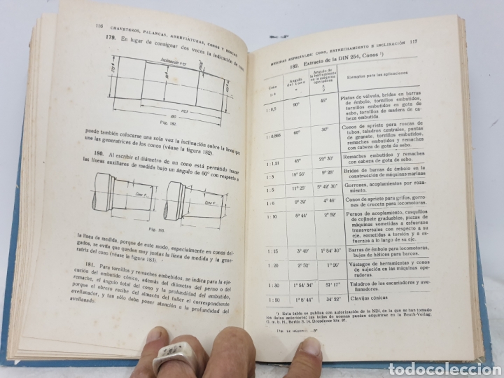 Libros de segunda mano: DIBUJO DE MAQUINAS 1952 - Foto 7