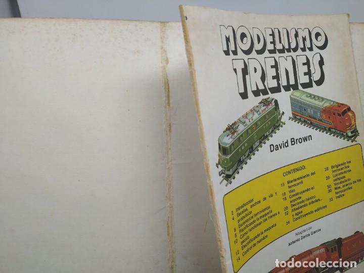 Libros de segunda mano: MODELISMO TRENES - EDICIONES PLESA / SM - 1983 - Foto 3