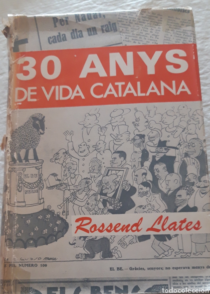 Libros de segunda mano: 30 ANYS DE VIDA CATALANA. R. LLATES 1969. - Foto 1