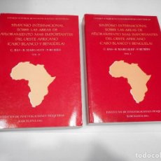 Libros de segunda mano: SIMPOSIO INTERNACIONAL SOBRE LAS ÁREAS DE AFLORAMIENTO MÁS IMPORTANTES DEL OESTE AFRICANO Q1167WAM