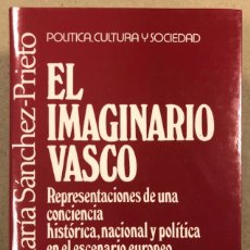 Libros de segunda mano: EL IMAGINARIO VASCO. JUAN MARÍA SÁNCHEZ-PRIETO. REPRESENTACIONES DE UNA CONCIENCIA HISTÓRICA, NACION. Lote 208430502
