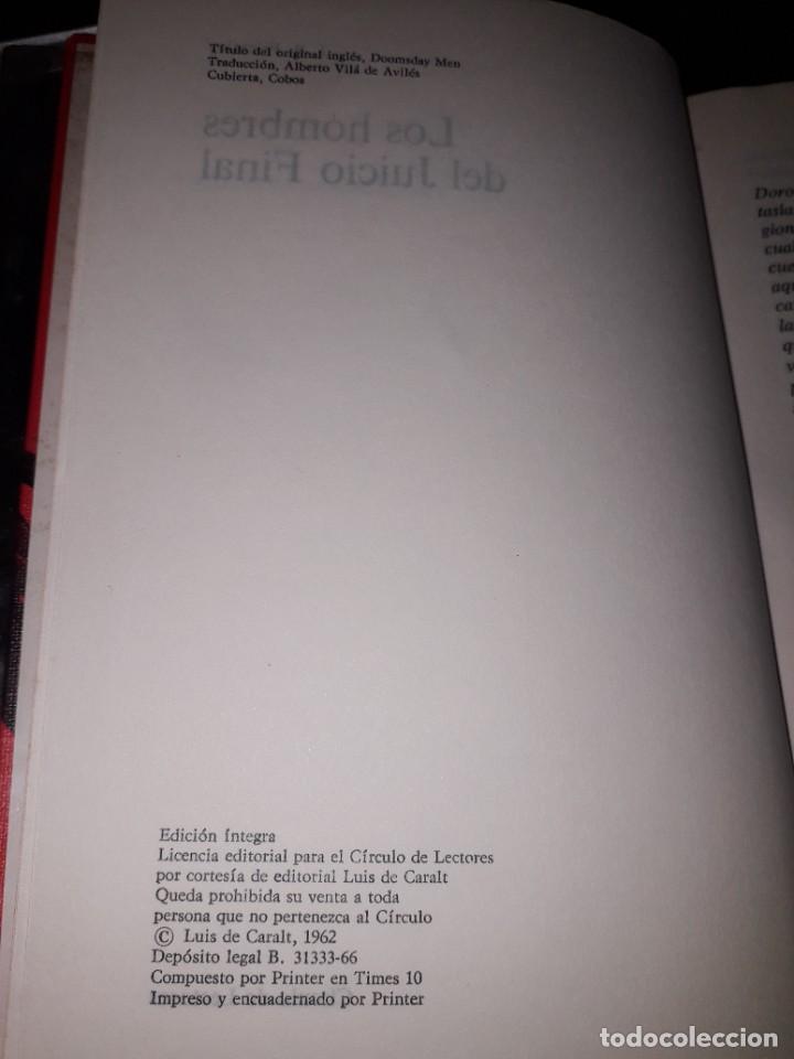 Libros de segunda mano: LIBRO 2261 LOS HOMBRES DEL JUICIO FINAL J B PRIESTLEY - Foto 2