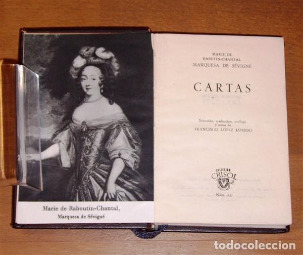 Libros de segunda mano: Cartas (Crisol ; 237) / Marquesa de S&eacute;vign&eacute; - Foto 2