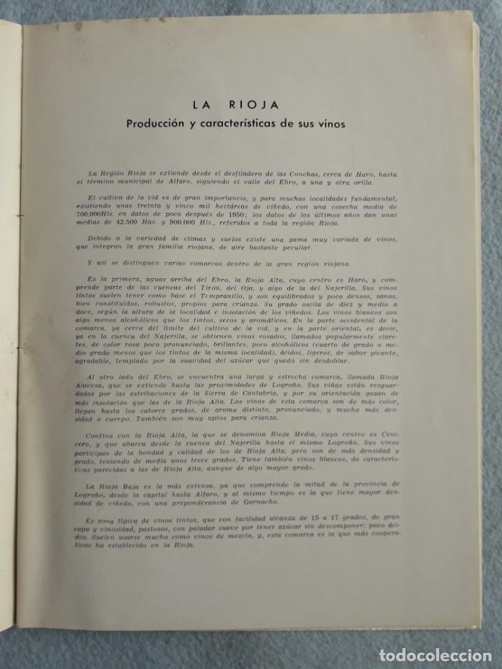 Libros de segunda mano: El Vino. A&ntilde;o 1961. Mariano de Cavia. - Foto 6