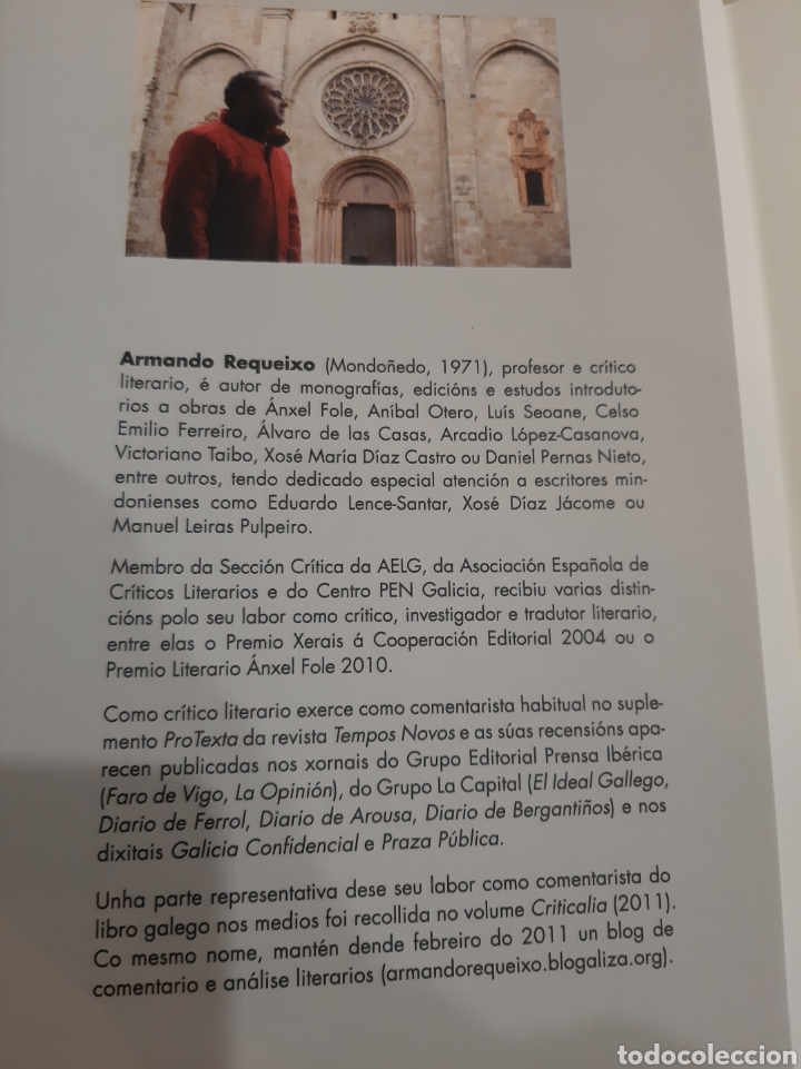 Libros de segunda mano: MONDO&Ntilde;EDO LITERARIO ARMANDO REQUEIXO 2014 - Foto 2