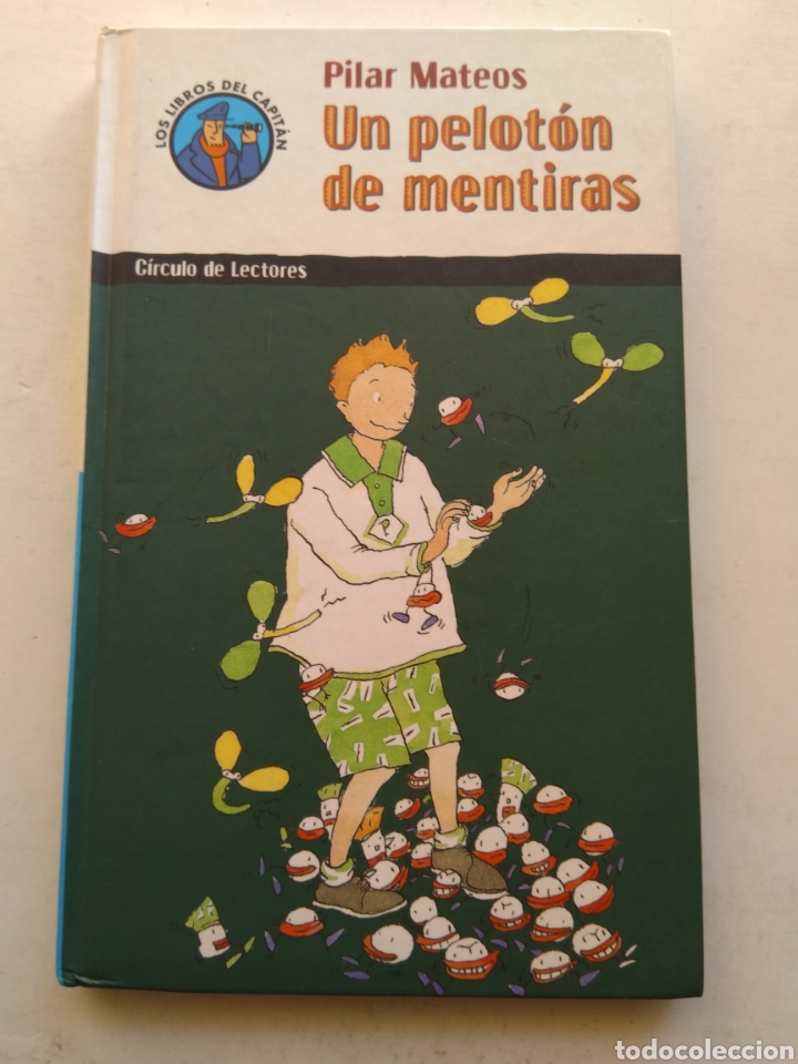 Libros de segunda mano: UN PELOT&Oacute;N DE MENTIRAS/PILAR MATEOS - Foto 1