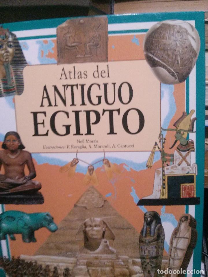 Libros de segunda mano: ATLAS DEL ANTIGUO EGIPTO, NEIL MORRIS, ANAYA - Foto 1