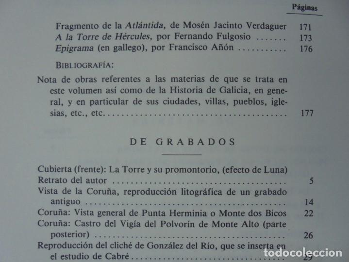 Libros de segunda mano: LA TORRE DE HERCULES. FRANCISCO TETTAMANCY GASTON. 2001. - Foto 14
