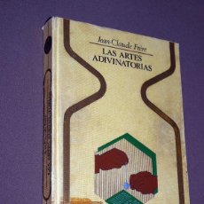 Libros de segunda mano: LAS ARTES ADIVINATORIAS. JEAN-CLAUDE FRÈRE. PLAZA Y JANÉS, 1977. VER FOTOS ÍNDICE. Lote 208583072