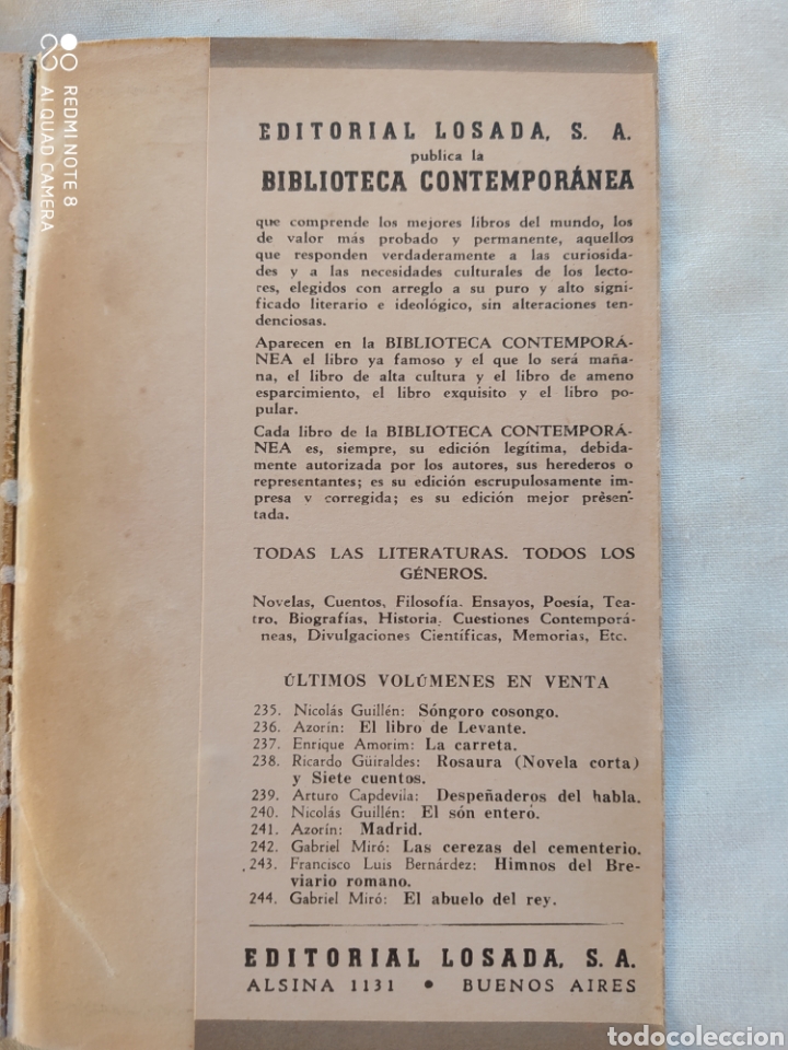 Libros de segunda mano: LIBRO ROMANCERO GITANO FRANCISCO GARC&Iacute;A LORCA 1953 - Foto 10