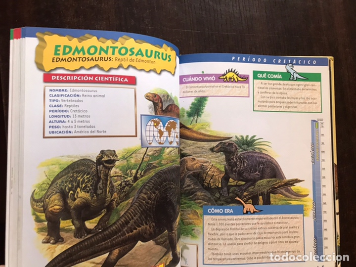 Libros de segunda mano: El gran libro de los dinosaurios. Servilibro. Como nuevo - Foto 8