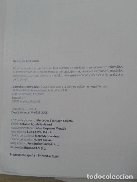 Libros de segunda mano: REDES DE AREA LOCAL. ALFREDO ABAD DOMINGO - Foto 3