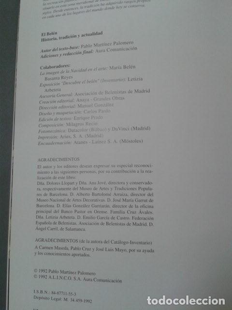 Libros de segunda mano: EL BEL&Eacute;N - HISTORIA, TRADICI&Oacute;N Y ACTUALIDAD - Foto 3