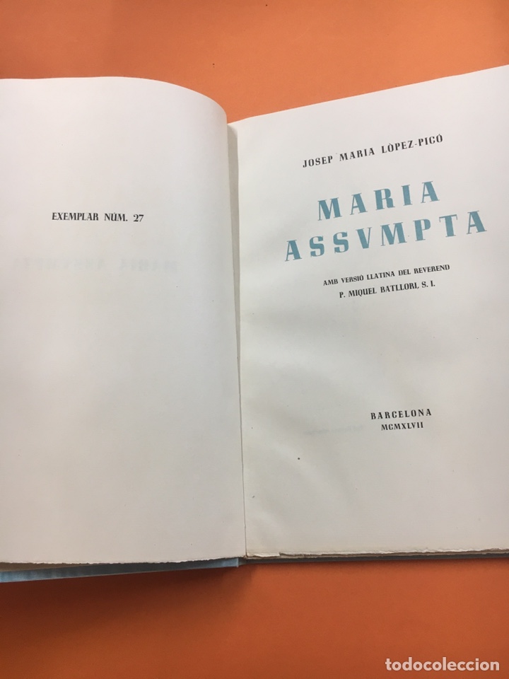 Libros de segunda mano: Maria Assvmpta - Foto 3