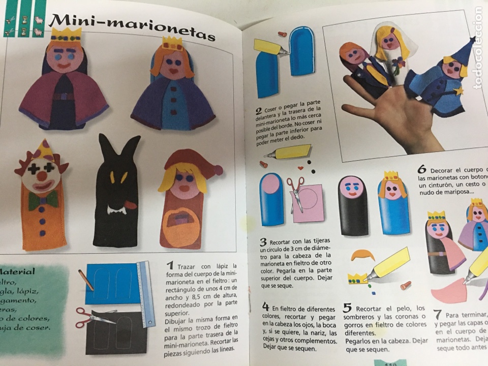 Libros de segunda mano: ACTIVIDAD BRICOLAJE CREACI&Oacute;N - FLEURUS - PANINI 255 PAGINAS - Foto 3