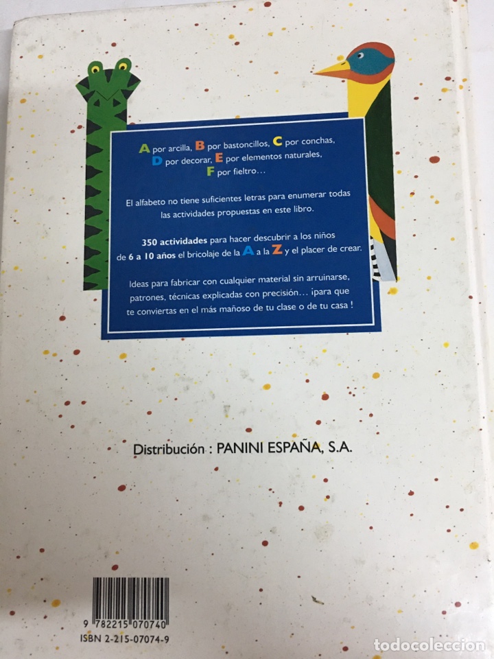 Libros de segunda mano: ACTIVIDAD BRICOLAJE CREACI&Oacute;N - FLEURUS - PANINI 255 PAGINAS - Foto 5