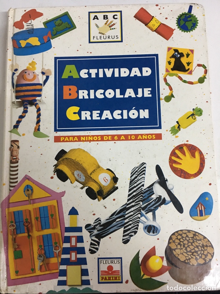 Libros de segunda mano: ACTIVIDAD BRICOLAJE CREACI&Oacute;N - FLEURUS - PANINI 255 PAGINAS - Foto 1