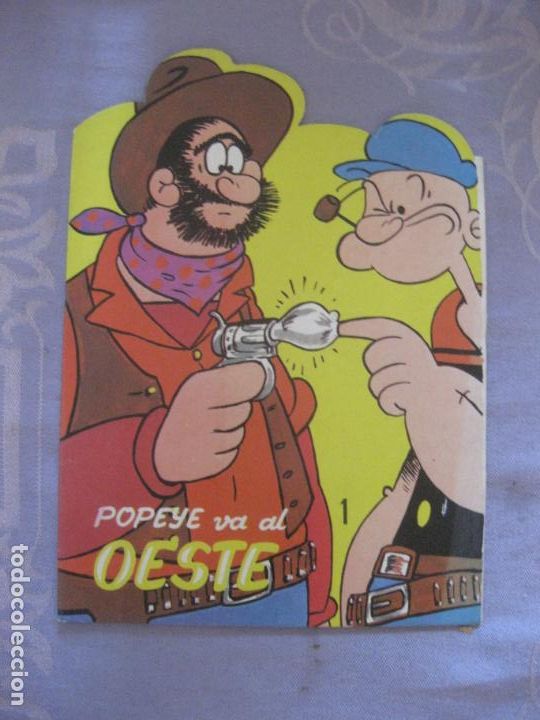 Libros de segunda mano: POPEYE VA AL OESTE. CUENTOS TROQUELADOS POPEYE. - Foto 1