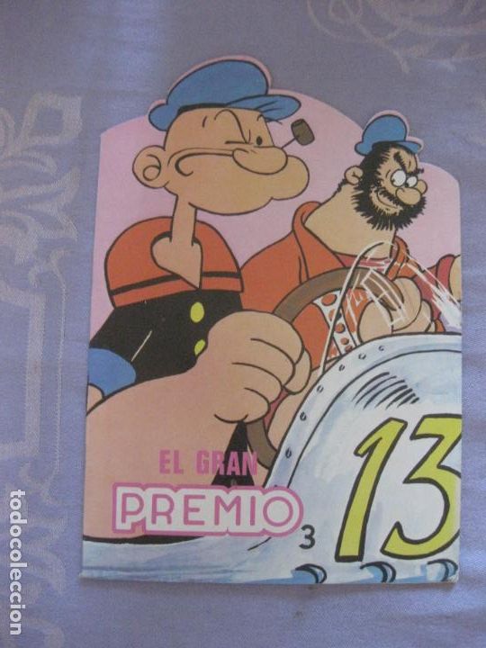 Libros de segunda mano: EL GRAN PREMIO. CUENTOS TROQUELADOS POPEYE. - Foto 1