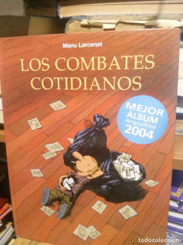 Libros de segunda mano: LOS COMBATES COTIDIANOS, MANU LARCENET, NORMA - Foto 1