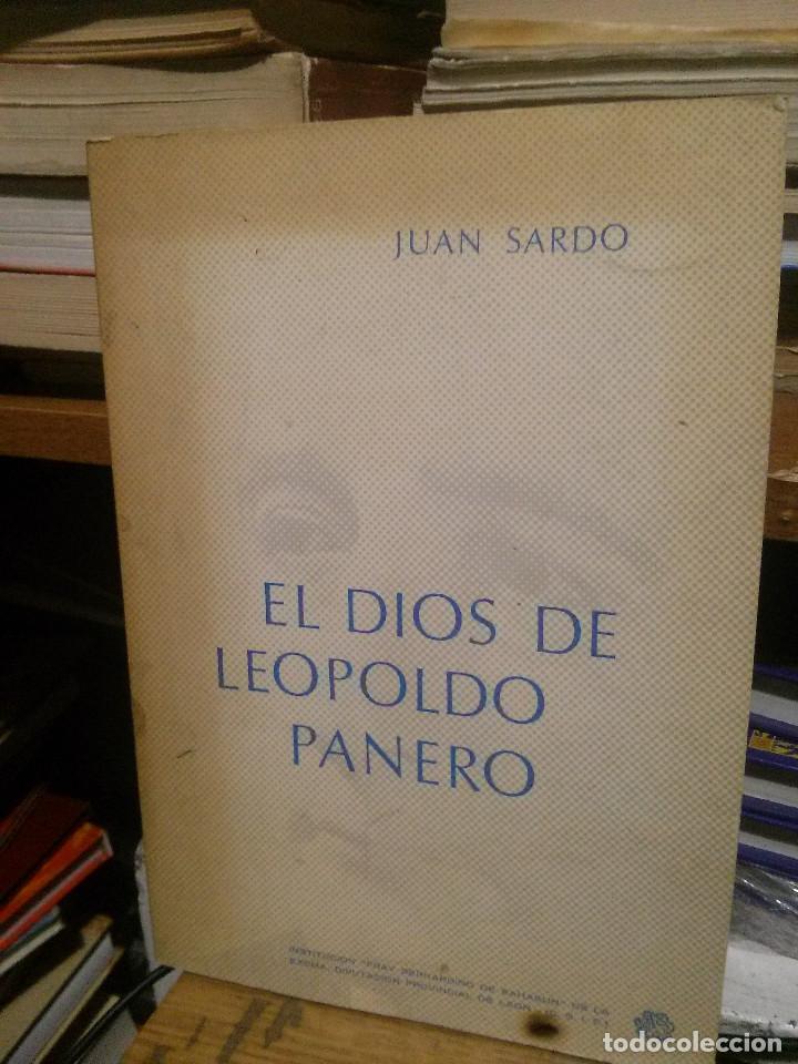Libros de segunda mano: EL DIOS DE LEOPOLDO PANERO, JUAN SARDO - Foto 1