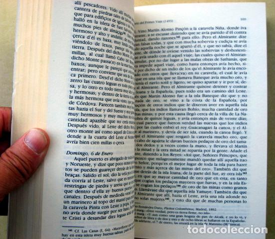 Libros de segunda mano: Cristobal Col&oacute;n. Textos y documentos completos. Pr&oacute;logo y notas de Consuelo Varela - Foto 3