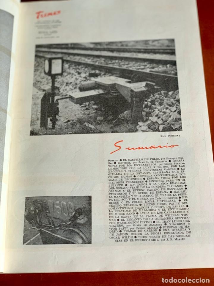 Libros de segunda mano: TRENES. RENFE N&Uacute;M 50 - 1952 - Foto 3