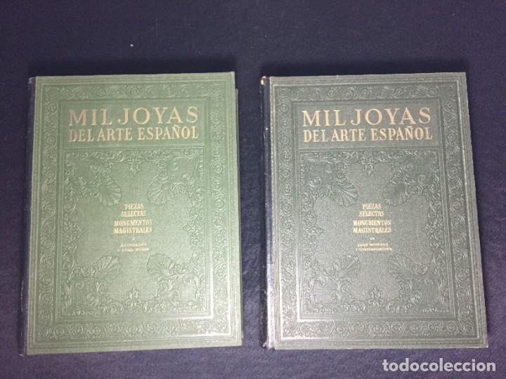 Libros de segunda mano: Mil joyas del arte espa&ntilde;ol. Antig&uuml;edad y Edad Media. Edad Moderna y Contempor&aacute;nea