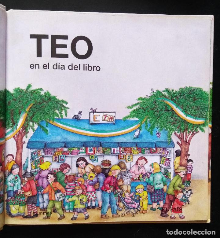 Libros de segunda mano: Teo en el d&iacute;a del libro | Denou, Violeta | Ediciones El Pa&iacute;s, 2008 - Foto 2