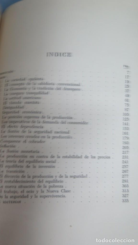 Libros de segunda mano: LA SOCIEDAD OPULENTA. ARIEL - Foto 3