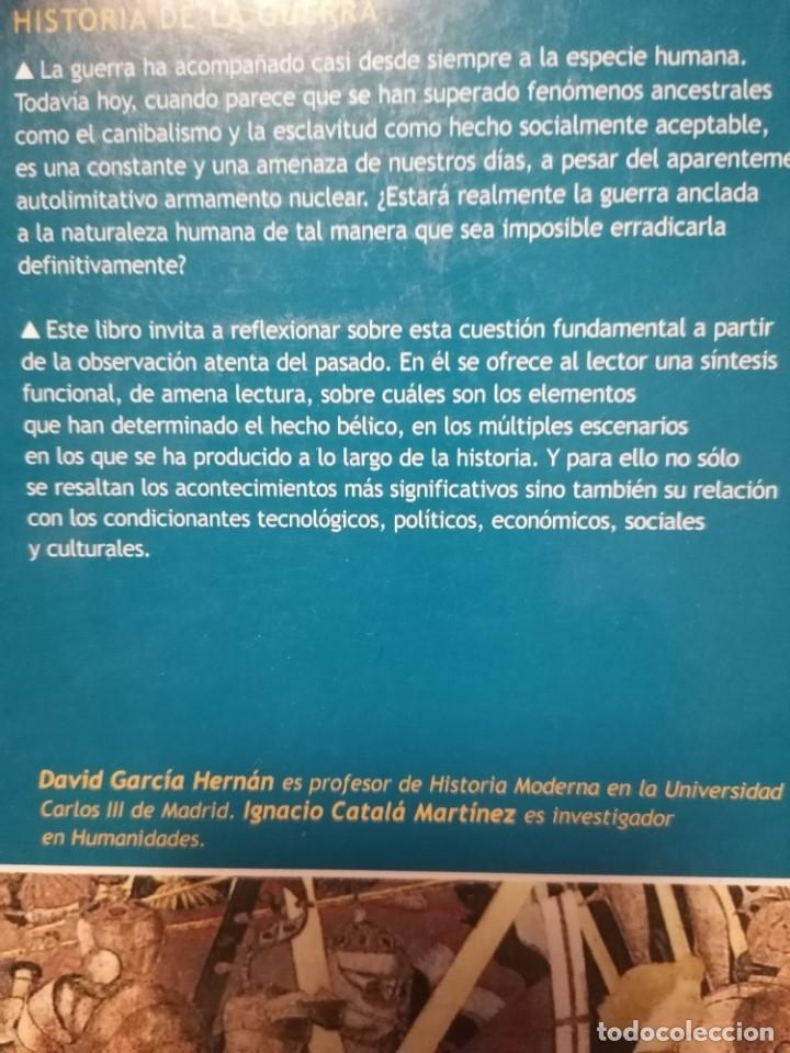 Libros de segunda mano: HISTORIA DE LA GUERRA - Foto 2
